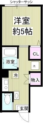 チェスナッツ蒲田の間取り|間取り