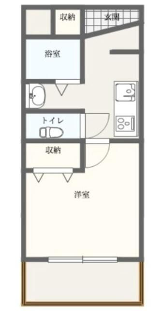 セナリオフォルム柏Ⅶの間取り