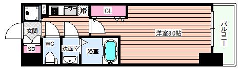 【間取り】 | Luxe新大阪SOUTH