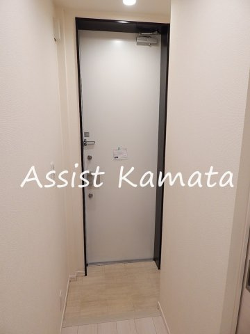 大田区大森中２丁目の賃貸マンションの玄関