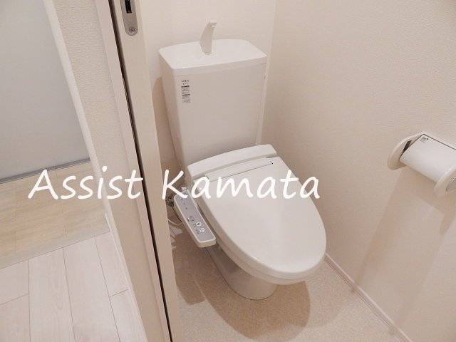 大田区大森中２丁目の賃貸マンションのトイレ