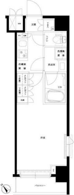 ルーブル住吉弐番館の間取り