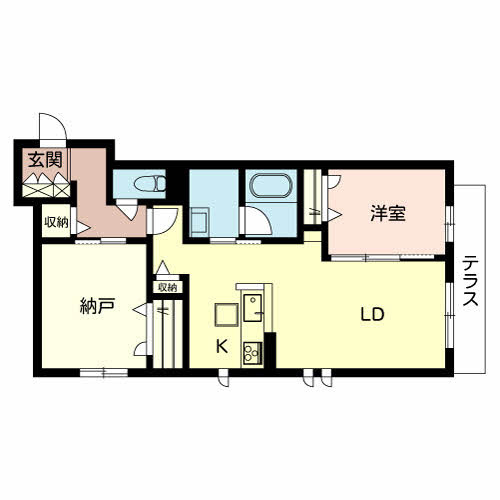 ＭＡＩＳＯＮ ＣＬＡＩＲＥの間取り