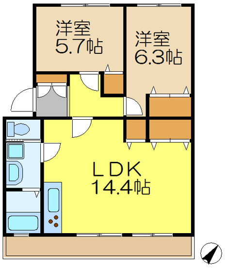 【間取り】