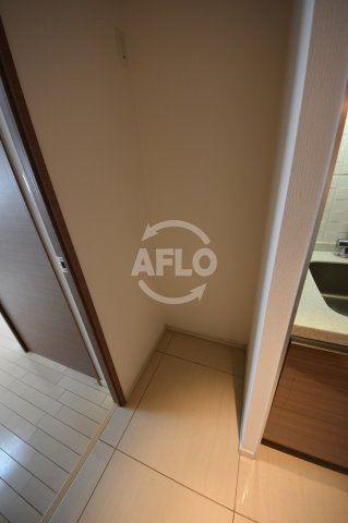 アーデン西天満のキッチン|アーデン西天満　冷蔵庫置き場