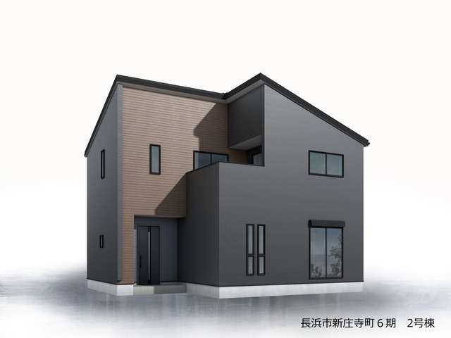 リーブルガーデン長浜市新庄寺町6期の外観パース