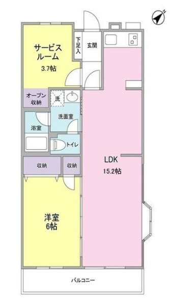 セントラルパーク幕張本郷の間取り