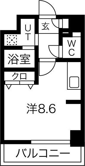 パルティール金山の間取り
