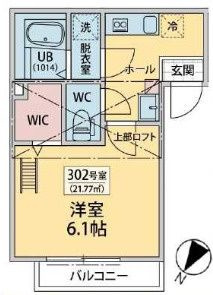ノワール三宿の間取り