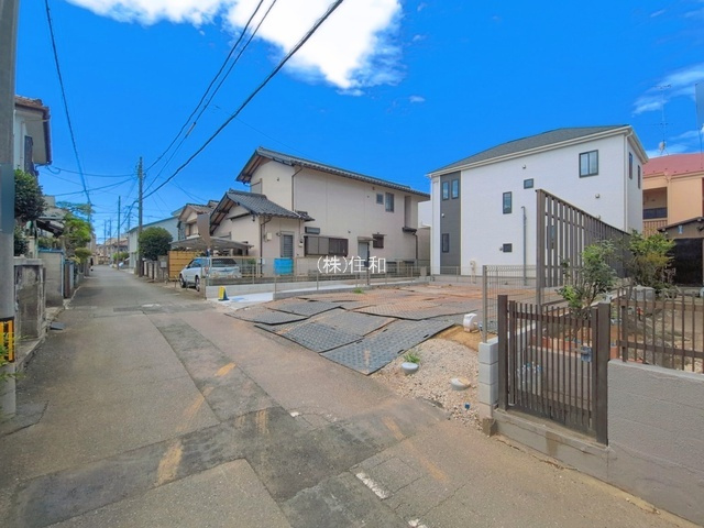 【新築分譲住宅】志木市柏町の前面道路含む現地写真
