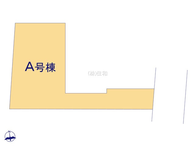 【新築分譲住宅】志木市柏町の区画図