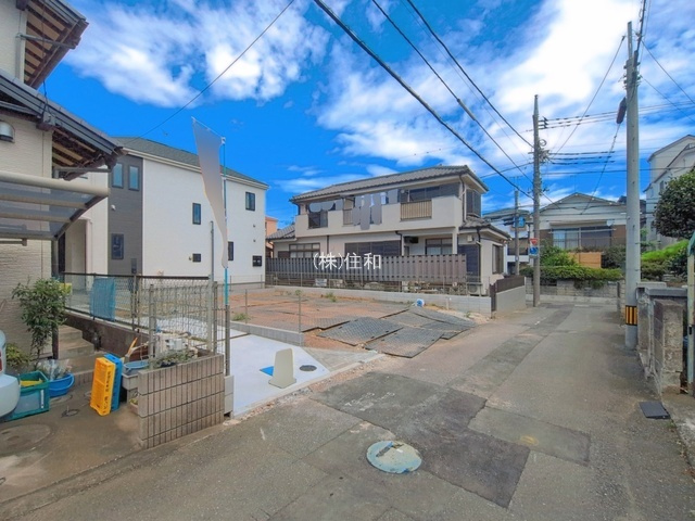 【新築分譲住宅】志木市柏町の前面道路含む現地写真