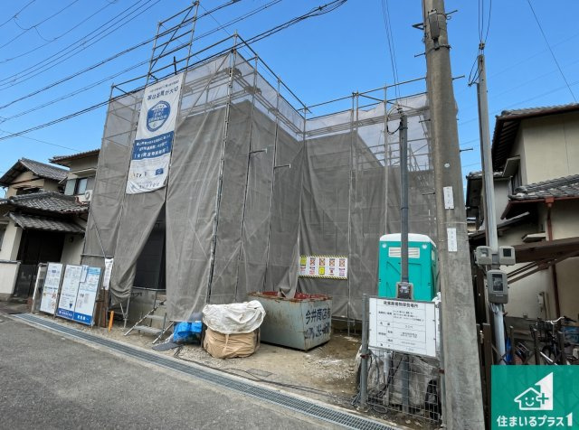 姫路市田寺東　第3期　新築一戸建ての外観|現在の進捗状況です！順調に作業進行中、完成が待ち遠しいです！詳細の間取り等、お気軽にお問い合わせください！
