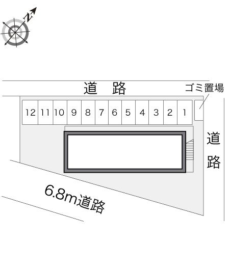 【区画図】 | レオパレスサンハイム