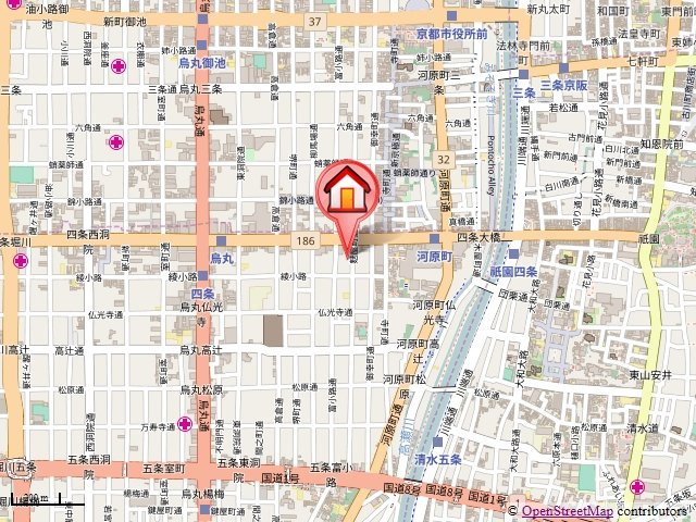 Villa Florian（ヴィラフローリアン）の地図