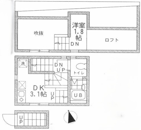 【間取り】 | ヴィラ仲六郷