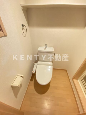 【トイレ】 | ヴィラ仲六郷 | ゆったりとした空間のトイレです