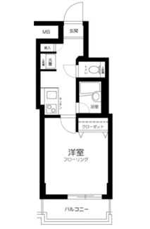 【間取り】 | プレール・ドゥーク蒲田Ⅱ | 間取りです。