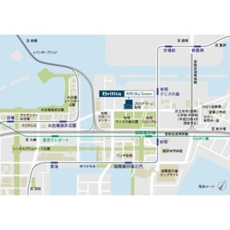 【地図】 | Brillia有明SkyTower(ブリリア有明スカイタワー)