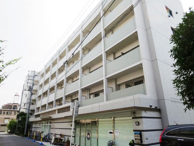 【外観】 | プライムアーバン千駄木 | プライムアーバン千駄木は、大通りから中に入った閑静な住環境です。