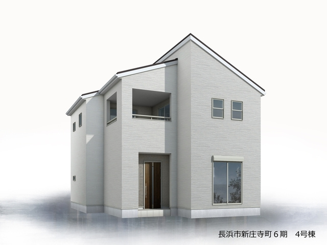 リーブルガーデン長浜市新庄寺町6期の外観パース