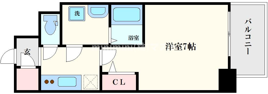 アドバンス上町台シュタットの間取り