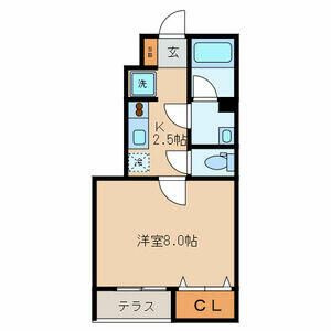 ウィッシュハイツⅡの間取り