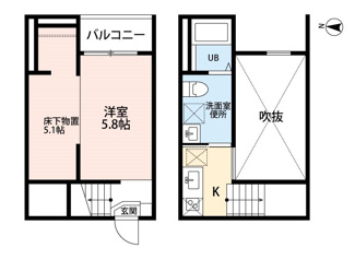 【間取り】 | プレミア中島