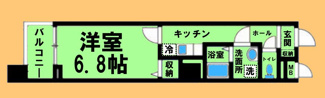【間取り】 | エクセレント・ヴィラ | 間取り図：反転タイプ