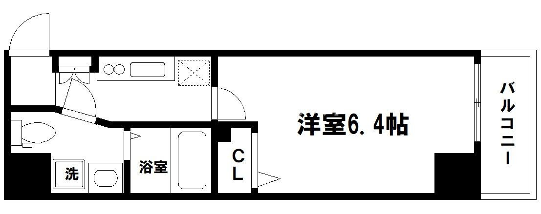 レクシア天神橋の間取り