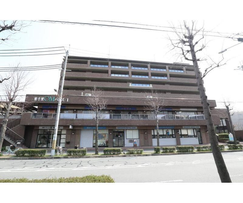 東千里ＯＭパレス１の外観|外観は落ち着いています