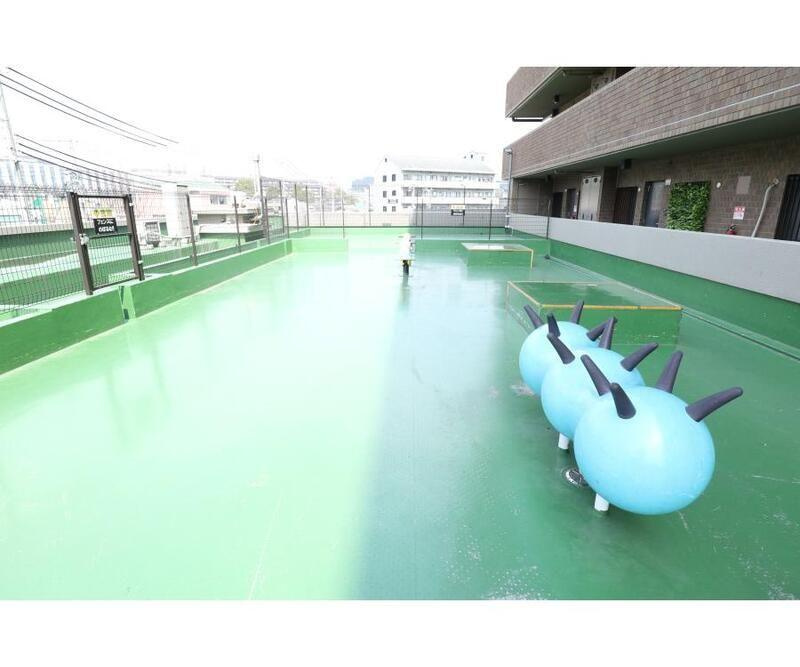 東千里ＯＭパレス１のエントランス|建物の内部です