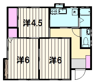 トクラハウスCの間取り