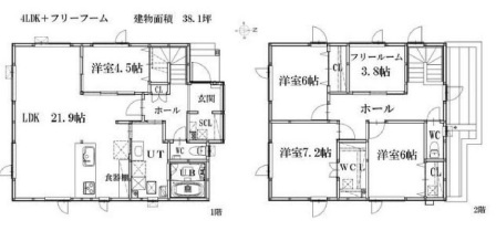 川北5条1丁目の間取り
