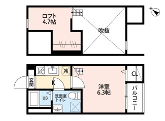 【間取り】 | クリオス神宮前