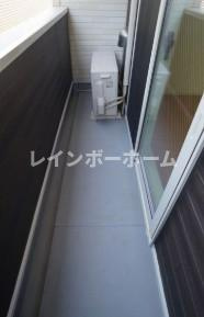 【仲介手数料：50％OFF】対象物件！のバルコニー|落ち着いた時間を過ごせるバルコニーです