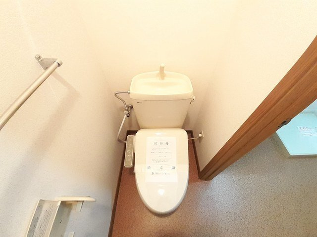【トイレ】 | ソレアード本城Ａ | トイレもきれいです