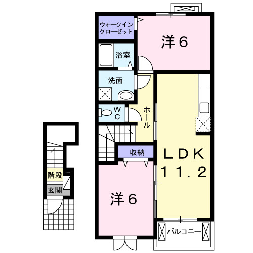 【間取り】 | ファミール　メゾン