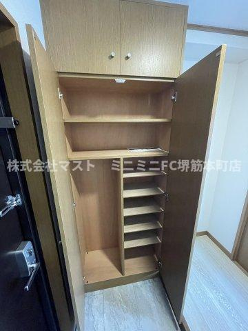 グランデージ新深江の収納|※建物内別間取参考写真