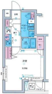 【間取り】 | MAXIV亀戸水神GENOVIA skygarden | 間取りです。