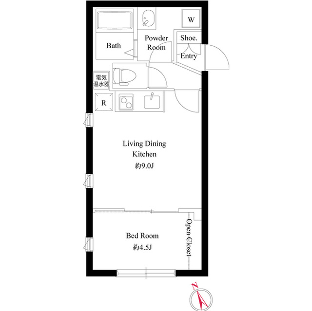 CASA PIAZZA 新小岩の間取り