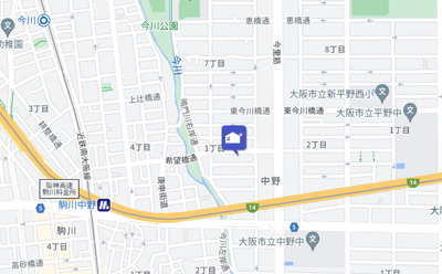 【地図】 | サンソアレ駒川中野　旭化成ヘーベルメゾンHEBEL HAUS