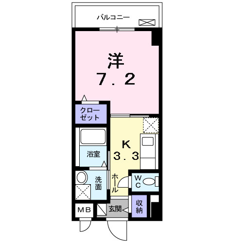 【間取り】 | リバーコート浅香