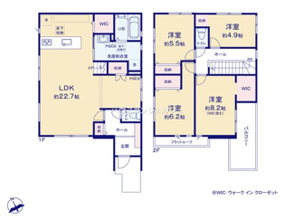 【間取り】 | 名古屋市南区内田橋１丁目18-14【仲介手数料無料】新築一戸建て　2号棟
