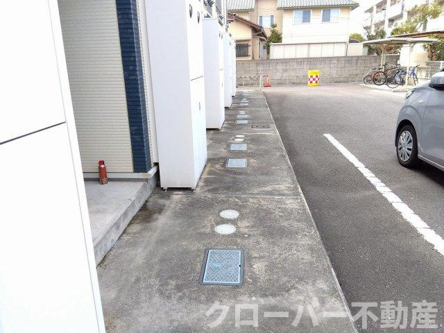 レオネクストメゾン山北の駐車場