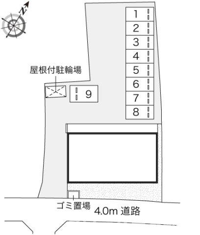 レオネクストメゾン山北の区画図
