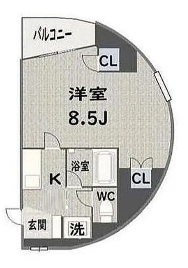ガーデンハウス高砂の間取り|間取りです。