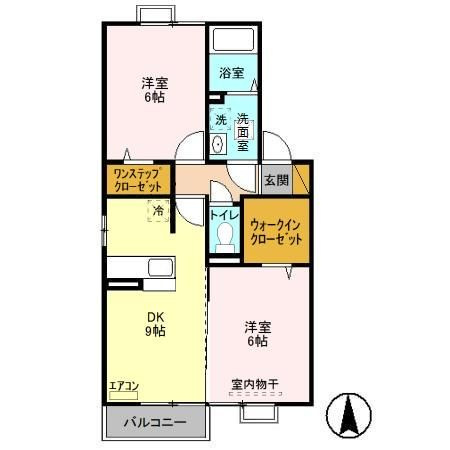 メゾンベール　イーストの間取り
