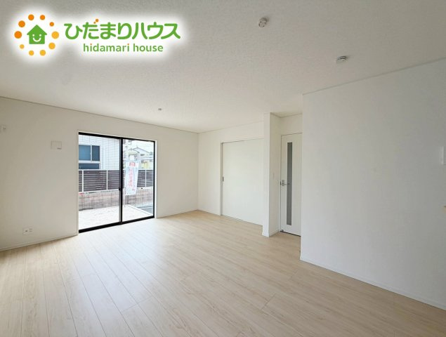 いわき市四倉町第19　新築戸建　1号棟の居間・リビング|早くお仕事終わらせて、家に帰りたくなるようなリビングです(^^♪