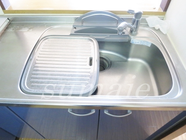スポルク浮間のキッチン|シンクはこんな感じです☆